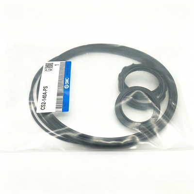 Kit Perbaikan Silinder SMC Kompatibel CS1-250A-PS / CS2-250A-PS Suku Cadang Wiper dan Segel Penuh untuk Pekerjaan Penggantian Silinder Pneumatik Pabrik Beban Tinggi
