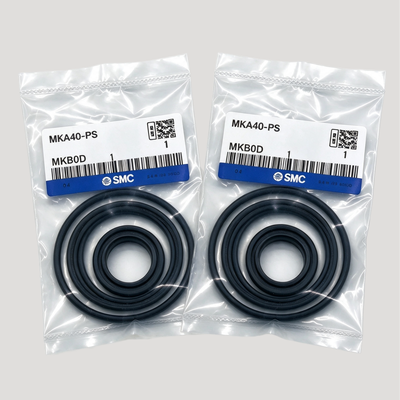 Paket Penggantian Seal Silinder SMC MKB/MKA63-PS Seal Tahan Tekanan Tinggi Cocok untuk Silinder Klem Ayun Bore 63mm Seri MK untuk Perbaikan Stasiun Penjepitan Otomatis